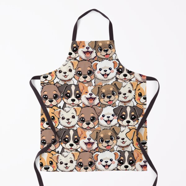 Item preview, Cute Cartoon Puppy Dogs Pattern designed and sold by PawVista.