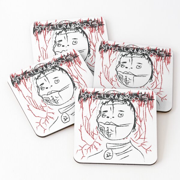 Item preview,  Heavy Metal Sepultura Line Art  designed and sold by EvulAtheng Designs.