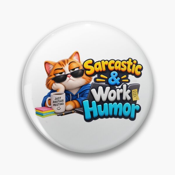 Item preview, Sarcastic & Work Humor Funny Office Cat 3D designed and sold by MR4me.