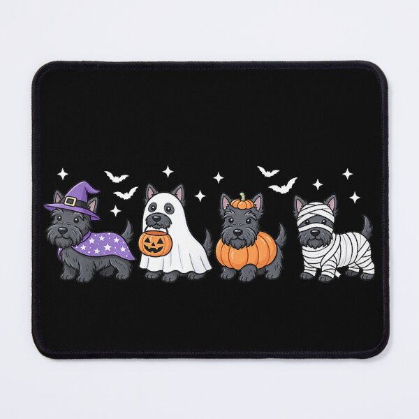 Item preview, Scottish Terrier Halloween Cute Dog Witch Ghost Pumpkin designed and sold by SuziLope.