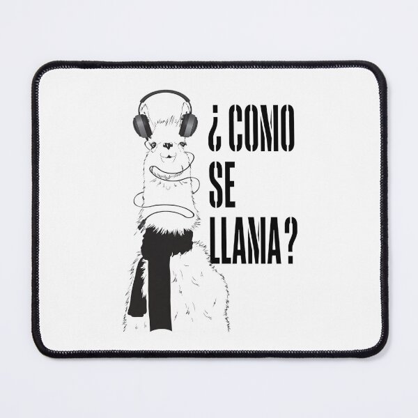 Item preview, Funny Llama Wearing Headphones Asking What's Its Name designed and sold by Kristaeeneycvb.