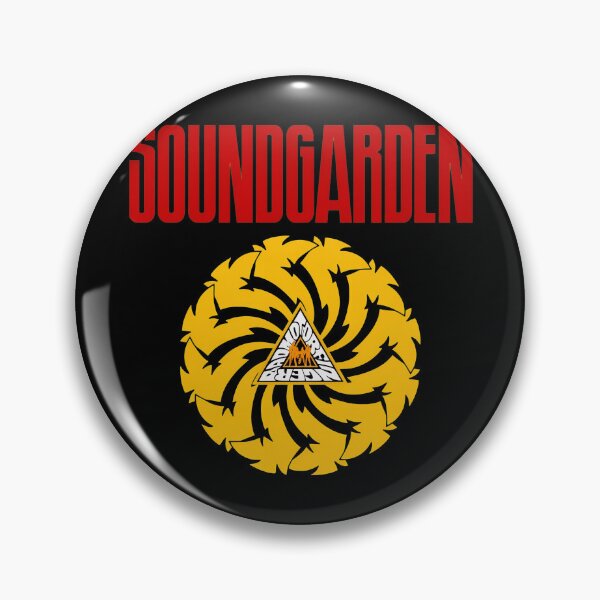 Item preview, SOUNDGARDENs Red Text & Yellow Swirls Logo designed and sold by SketchyCrew.