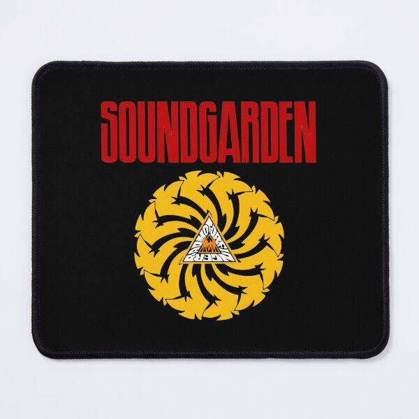 Item preview, SOUNDGARDENs Red Text & Yellow Swirls Logo designed and sold by SketchyCrew.