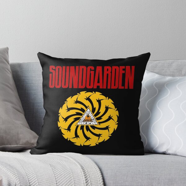 Item preview, SOUNDGARDENs Red Text & Yellow Swirls Logo designed and sold by SketchyCrew.