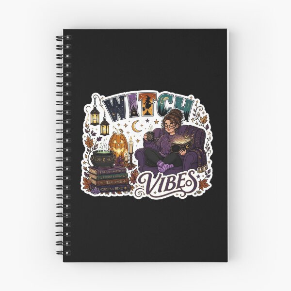 Item preview, Witch Vibes Cozy Witch Book Lover Halloween designed and sold by FestivityFinds.