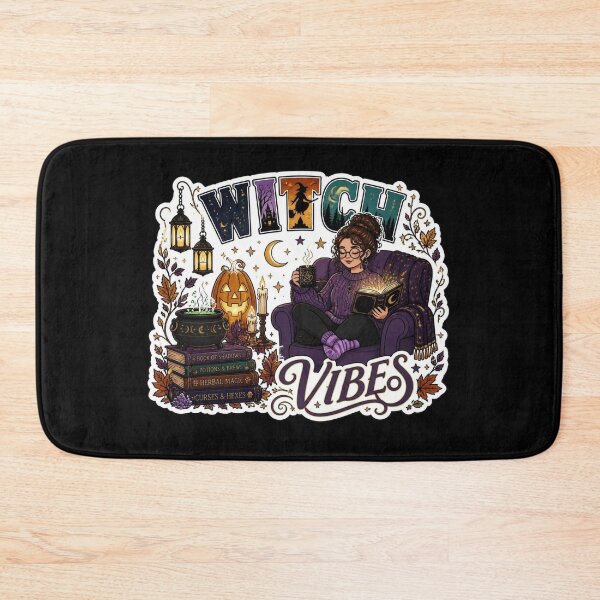 Item preview, Witch Vibes Cozy Witch Book Lover Halloween designed and sold by FestivityFinds.