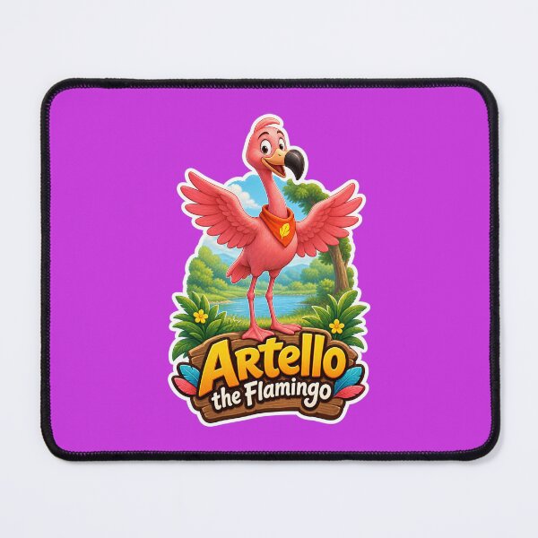 Item preview, Artello the Flamingo (Arthur, Art, and Artie) collection designed and sold by TheFatherOfArt.