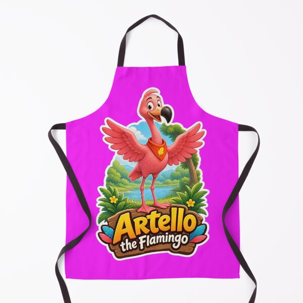 Item preview, Artello the Flamingo (Arthur, Art, and Artie) collection designed and sold by TheFatherOfArt.