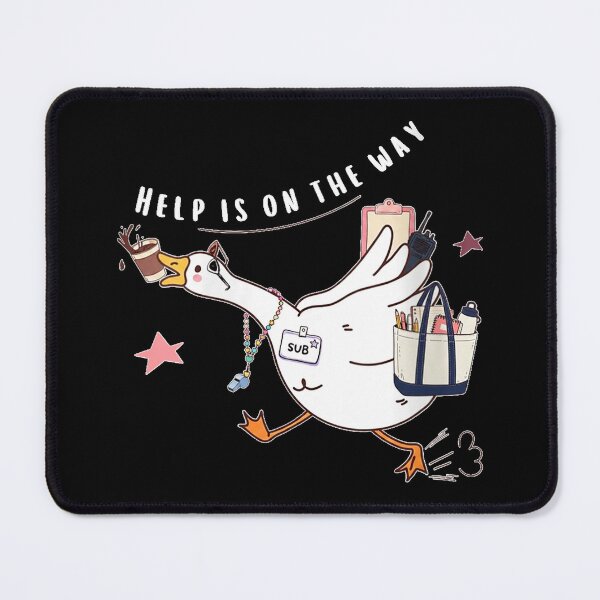 Item preview, Women's Help is On The Way Funny Substitute Teacher Goose Coffee designed and sold by SuziLope.