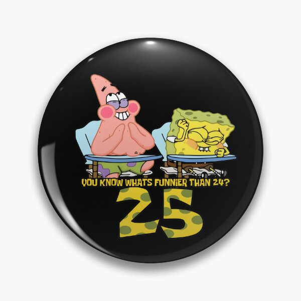 Aperçu de l'œuvre SpongeBobs 25 Funny Birthday Patrick Star créée et vendue par SketchyCrew.