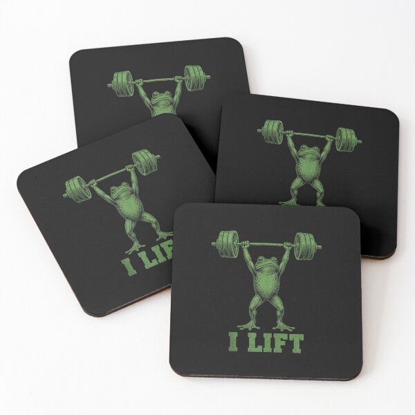 Item preview, Gym Frog Workout Funny I Lift designed and sold by SuziLope.