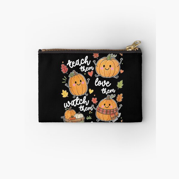 Item preview, Teach Them Love Them Watch Them Grow Pumpkin Fall Teacher  designed and sold by DogoMalulu.