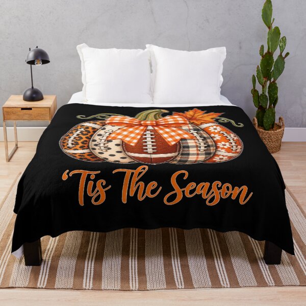 Item preview, Tis The Season Cozy Autumn Pumpkin Football Game Day designed and sold by DogoMalulu.
