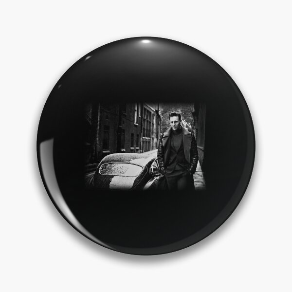 Item preview, Tom Hiddleston Noir Style Urban Trench Coat Art designed and sold by jendessonggeng.