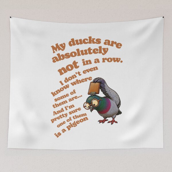 Item preview, Ducks In A Row designed and sold by LaughandLaugh.