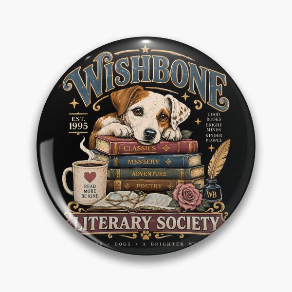 Item preview, Wishbone Literary Society designed and sold by Tomtomatos.