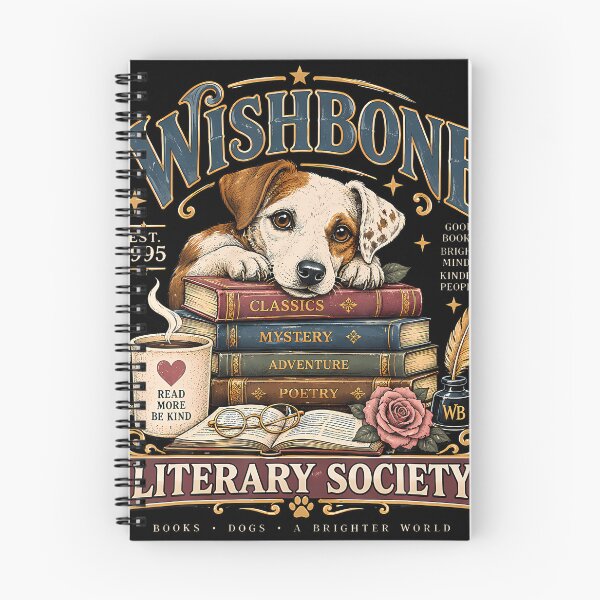 Item preview, Wishbone Literary Society designed and sold by Tomtomatos.