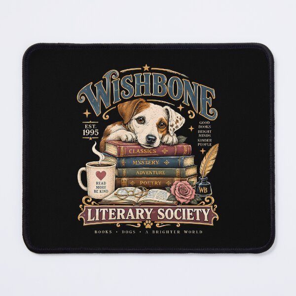 Item preview, Wishbone Literary Society designed and sold by Tomtomatos.