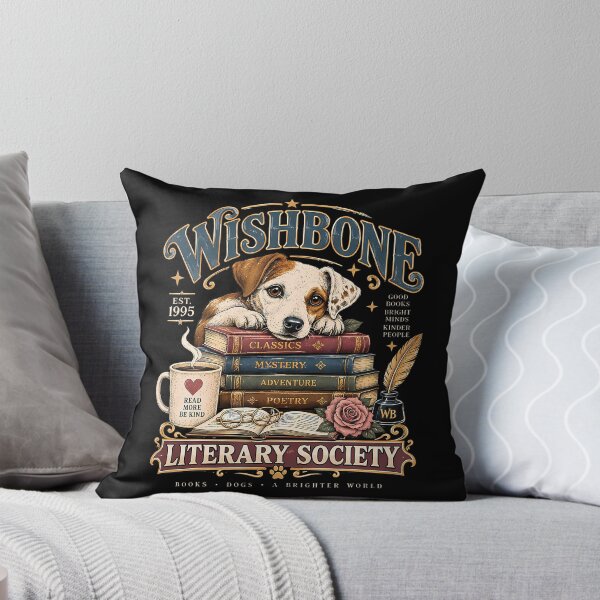 Item preview, Wishbone Literary Society designed and sold by Tomtomatos.