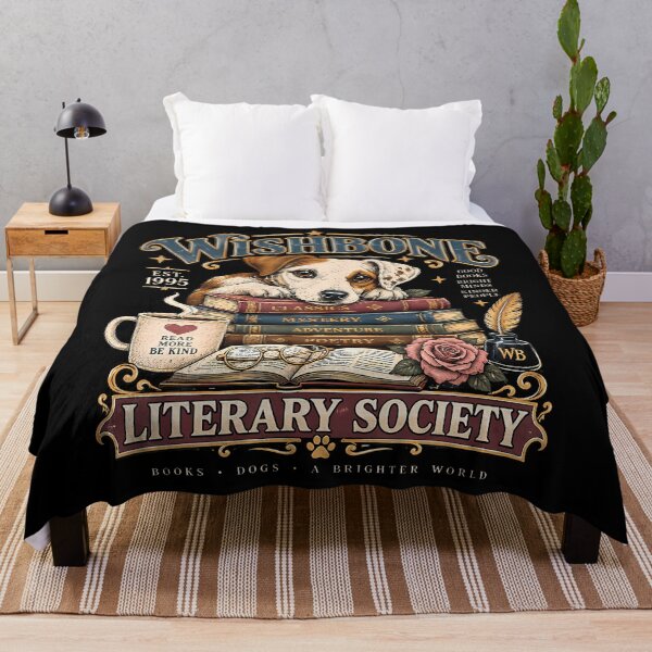 Item preview, Wishbone Literary Society designed and sold by Tomtomatos.