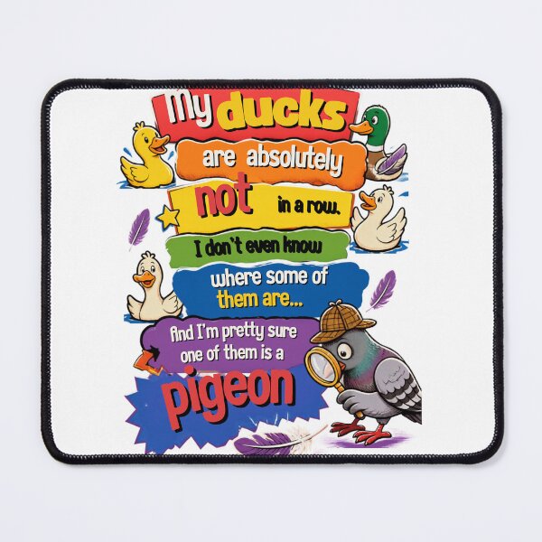 Item preview, Ducks In A Row designed and sold by LaughandLaugh.