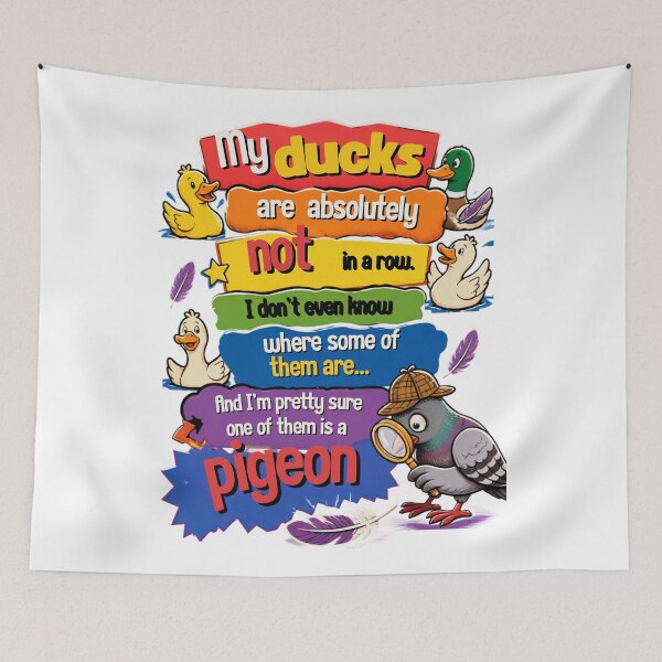 Item preview, Ducks In A Row designed and sold by LaughandLaugh.