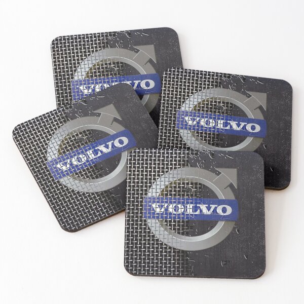 Item preview, Wireframe pattern steel Volvo Logo designed and sold by PatriciaRLawson.
