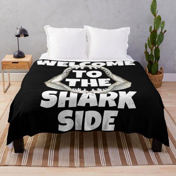 Artikelvorschau, Welcome to the shark side entworfen und verkauft von NicGrayGraphic.