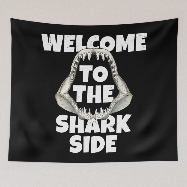 Item preview, Copy of Copy of Great White shark jaw Respect the Locals designed and sold by NicGrayGraphic.