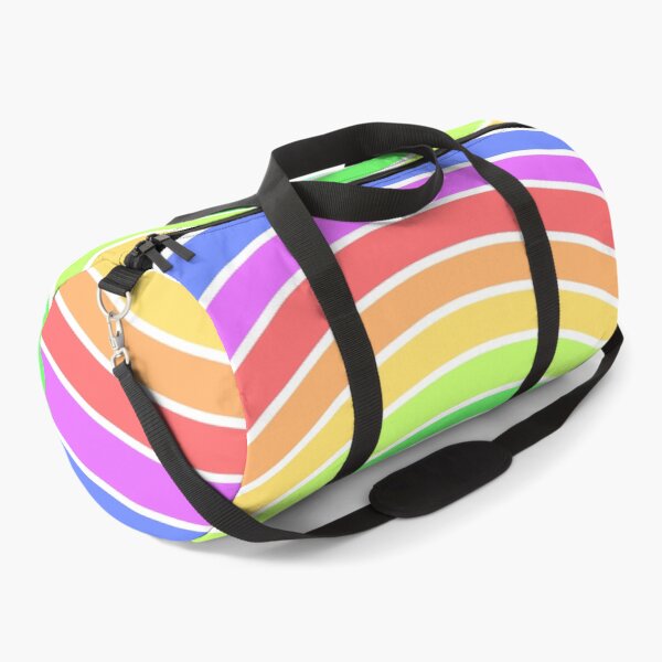 Item preview, Colorful Rainbow Concentric Circles White Line Abstract Art designed and sold by ubborn.