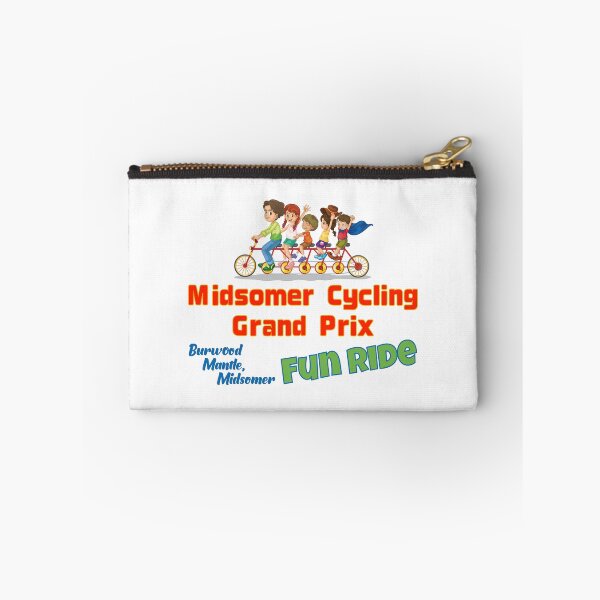 Item preview, Midsomer Cycling Grand Prix FUN RIDE (on White) designed and sold by PawsitiveMum3.