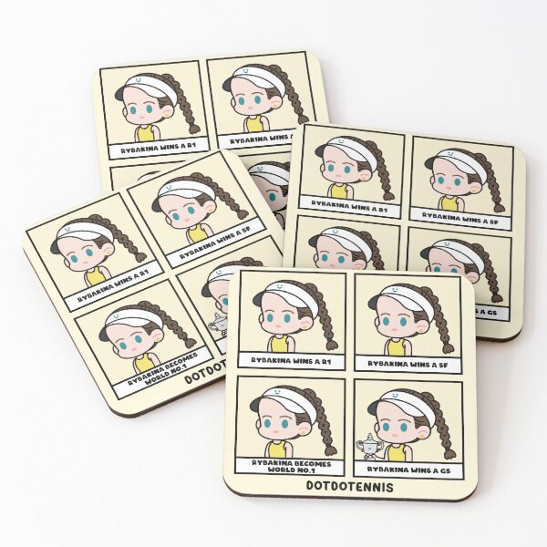 Item preview, Chibi Elena Rybakina designed and sold by ourhappyface.