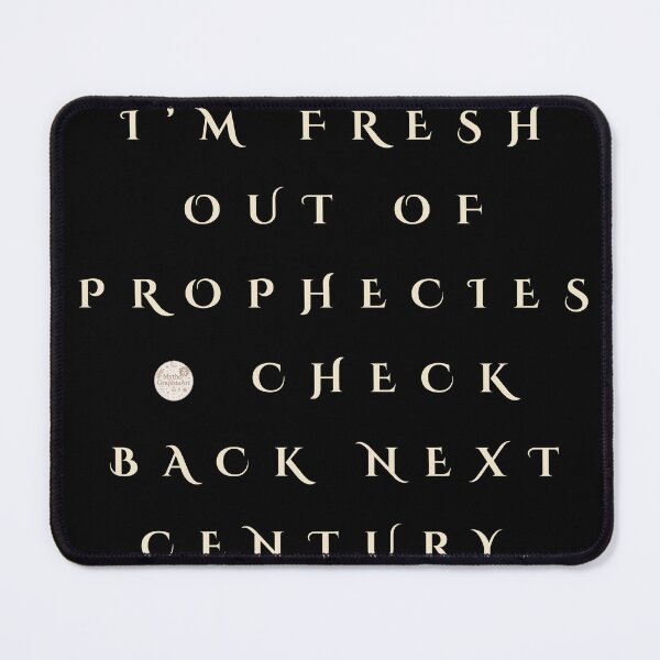 Item preview, Fresh Out of Prophecies designed and sold by mythographiaart.