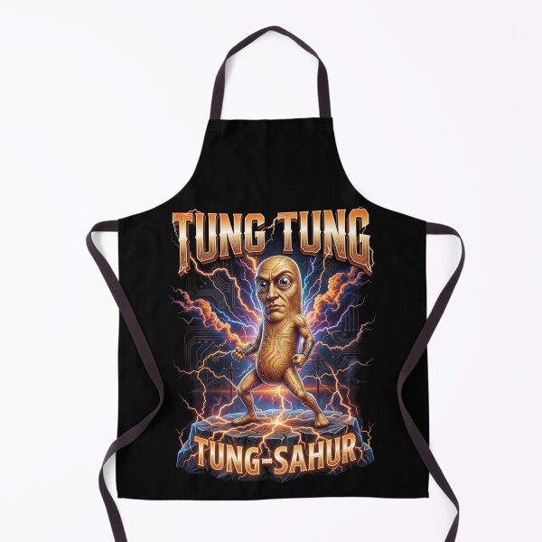 Item preview, Surreal Italian Brainrot Meme Tung Tung Tung Sahur designed and sold by MOONE FLOWER.