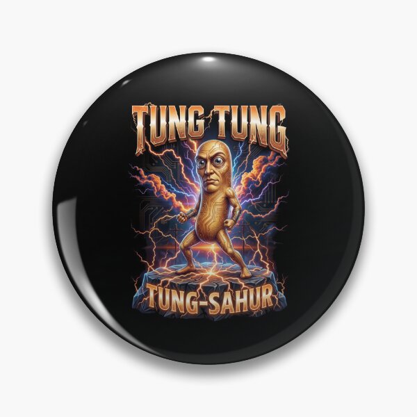 Item preview, Surreal Italian Brainrot Meme Tung Tung Tung Sahur designed and sold by MOONE FLOWER.