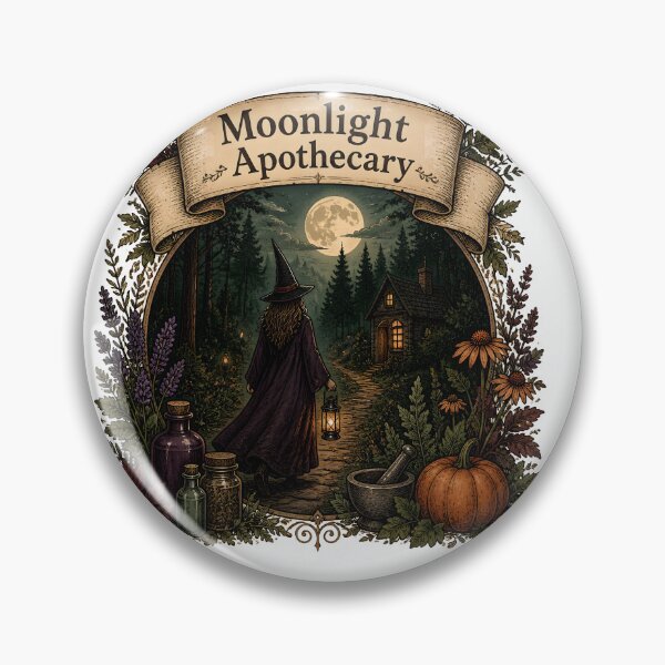 Item preview, Moonlight Apothecary A Woodland Witch Tale designed and sold by RoyesButler.