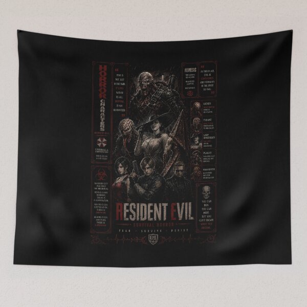 Item preview, Resident Evil Survival Horror Vintage Poster designed and sold by PrestonChild.