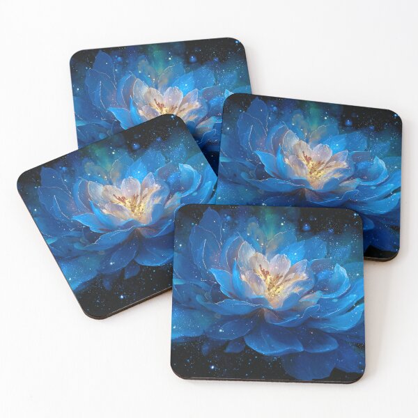 Item preview, Dreamlike Blue Lotus Flower Surreal Zen Art designed and sold by DEC02.