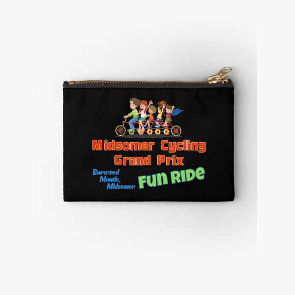 Item preview, Midsomer Cycling Grand Prix FUN RIDE (on Black) designed and sold by PawsitiveMum3.