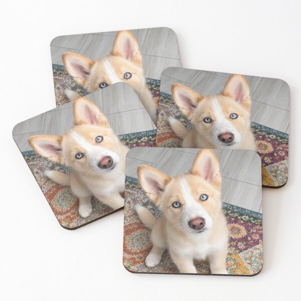 Item preview, Husky German Shepherd Mix Puppy designed and sold by Elisabeth Lucas.