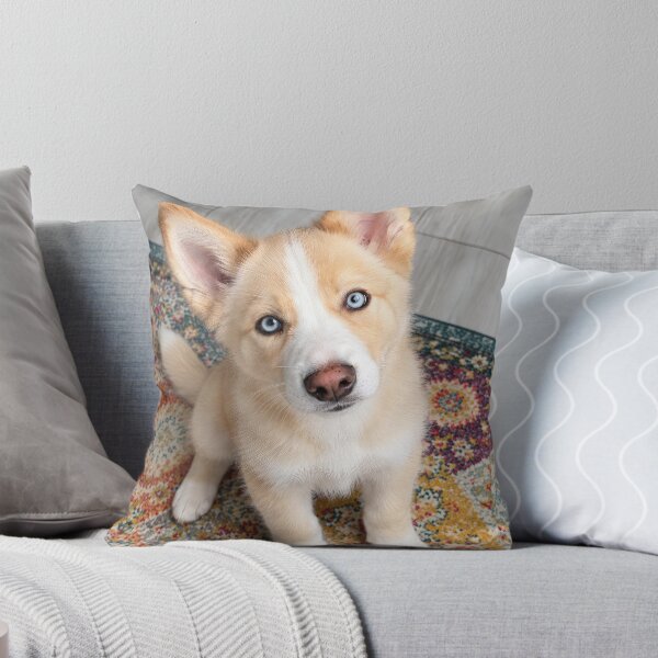 Item preview, Husky German Shepherd Mix Puppy designed and sold by Elisabeth Lucas.