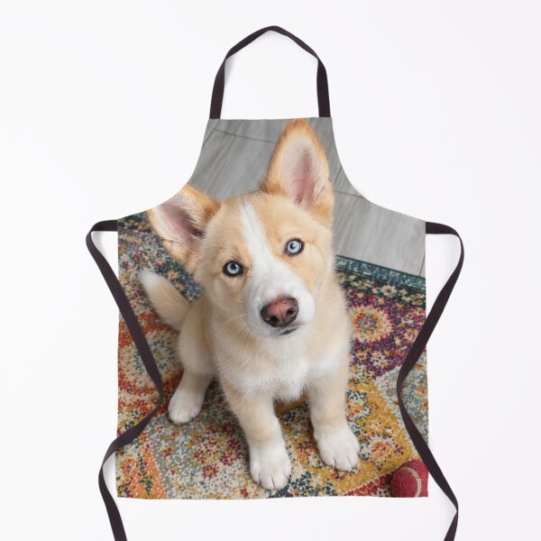 Item preview, Husky German Shepherd Mix Puppy designed and sold by Elisabeth Lucas.