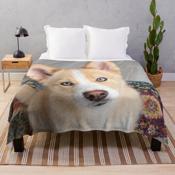Item preview, Husky German Shepherd Mix Puppy designed and sold by Elisabeth Lucas.