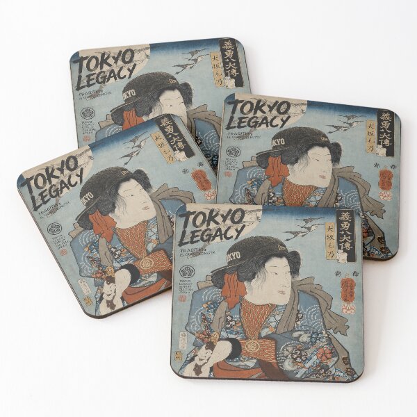 Item preview, Tokyo Legacy Ukiyo-e Samurai Streetwear Japanese Art designed and sold by RhymeArc.