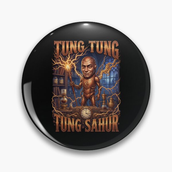 Item preview, Surreal Italian Brainrot Meme Tung Tung Tung Sahur designed and sold by MOONE FLOWER.