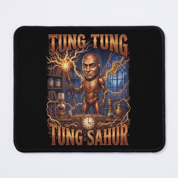 Item preview, Surreal Italian Brainrot Meme Tung Tung Tung Sahur designed and sold by MOONE FLOWER.