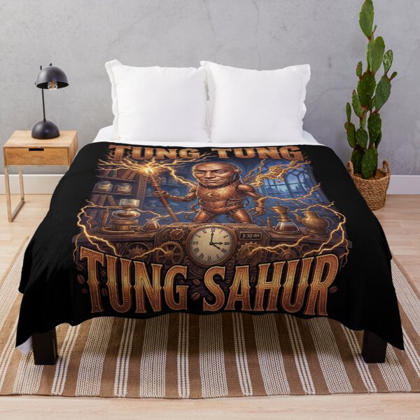 Item preview, Surreal Italian Brainrot Meme Tung Tung Tung Sahur designed and sold by MOONE FLOWER.
