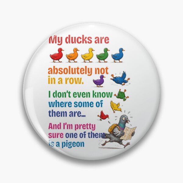 Item preview, Ducks In A Row designed and sold by LaughandLaugh.