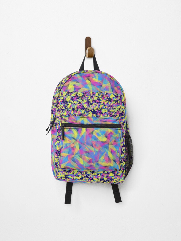 Thumbnail 1 of 3, Backpack, Abstract Colorful Pattern designed and sold by ArtbyDebbieC.