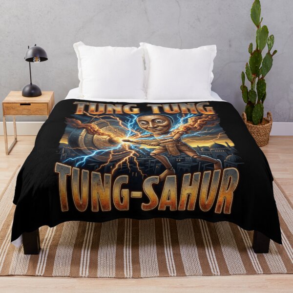 Item preview, Surreal Italian Brainrot Meme Tung Tung Tung Sahur designed and sold by MOONE FLOWER.